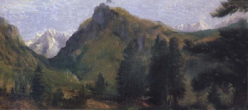 Arthur Bowen Davies Mountain Beloved of Spring France oil painting art